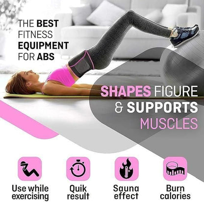 Adjustable Waist Trimmer Belt, Sweat More. Feel Tighter. Stay Confident.
